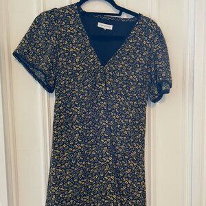 urban outfitters ditsy floral mini dress